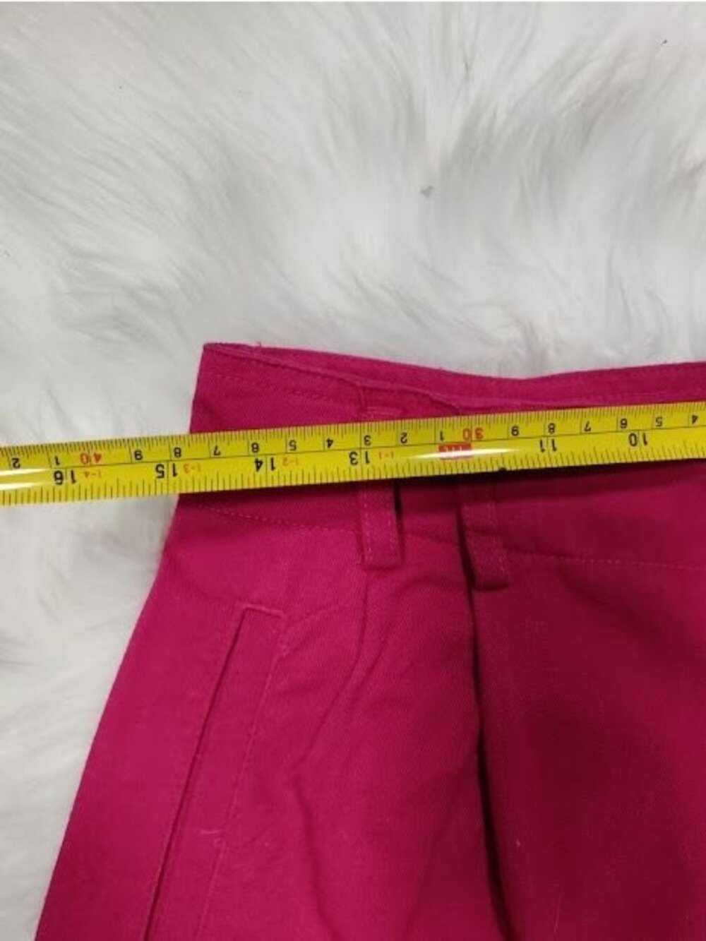 Vintage 90's CHAUS Sport High Waisted Pleat Front Casual Shorts 10 - Picture 6 of 12